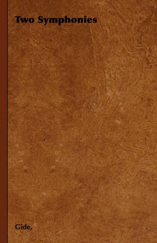 Cover image for Two Symphonies