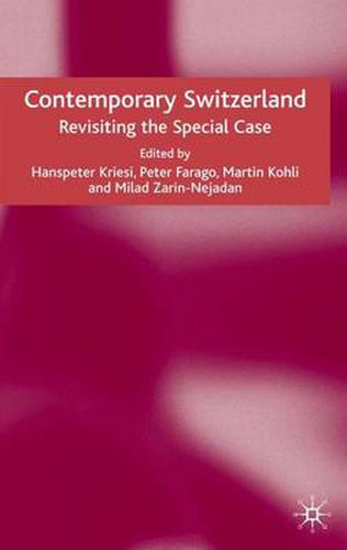 Cover image for Contemporary Switzerland: Revisiting the Special Case