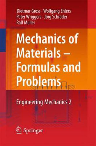 Mechanics of Materials - Formulas and Problems: Engineering Mechanics