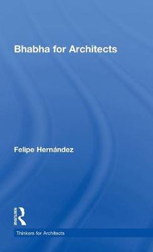 Cover image for Bhabha for Architects