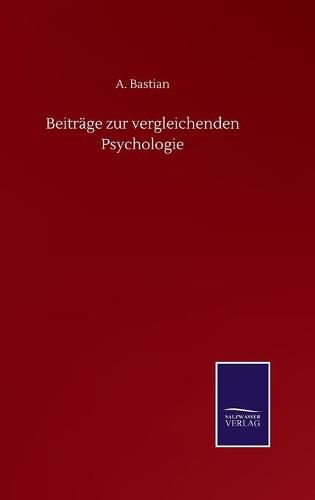 Cover image for Beitrage zur vergleichenden Psychologie