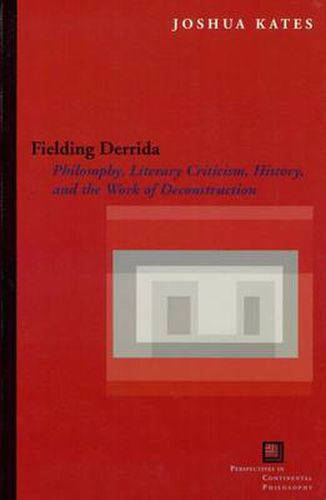 Fielding Derrida: Philosophy, Literary Criticism, History, and the Work of Deconstruction