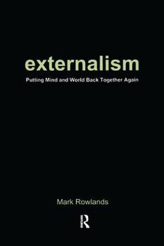 Cover image for Externalism