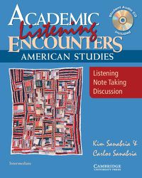 Cover image for Academic Encounters: American Studies 2-Book Set (Student's Reading Book and Student's Listening Book) with Audio CD: Reading, Study Skills, and Writing