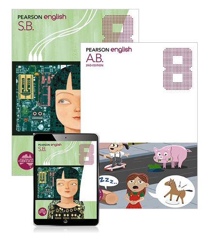 Pearson English  8 Student Book and Activity Book with eBook