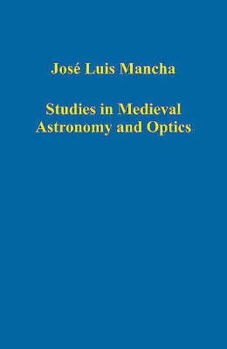 Cover image for Studies in Medieval Astronomy and Optics