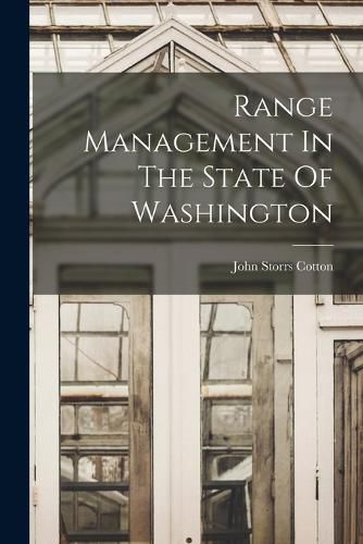 Cover image for Range Management In The State Of Washington