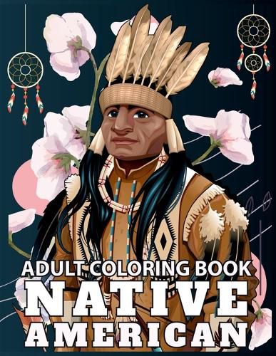 Cover image for Native American Adult Coloring Book