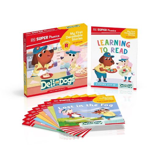 Cover image for DK Super Phonics My First Decodable Stories Deli Dogs