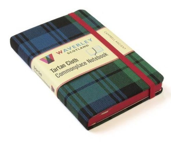 Cover image for Waverley (M): Campbell Ancient Tartan Cloth Commonplace Pocket Notebook