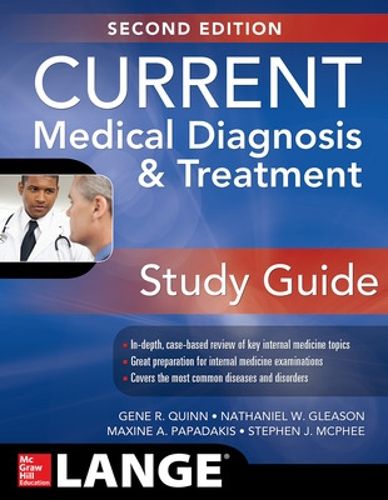 Cover image for CURRENT Medical Diagnosis and Treatment Study Guide, 2E