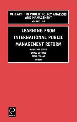 Cover image for Learning from International Public Management Reform