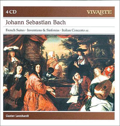 Bach French Suites Inventions Sinfonias Italian Concerto