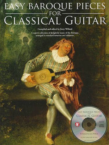 Cover image for Easy Baroque Pieces for Classical Guitar