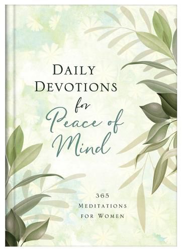 Cover image for Daily Devotions for Peace of Mind: 365 Meditations for Women