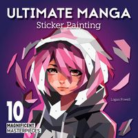 Cover image for Ultimate Manga Sticker Painting