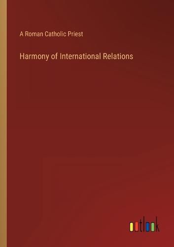 Cover image for Harmony of International Relations