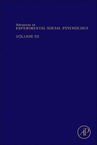 Cover image for Advances in Experimental Social Psychology