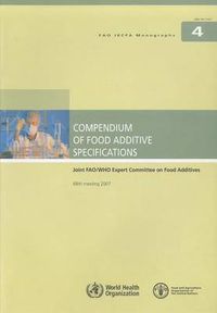 Cover image for Compendium of food additive specifications: Joint FAO / WHO Expert Committee on Food Additives - 68th Meeting 2007 (FAO JECFA monographs)