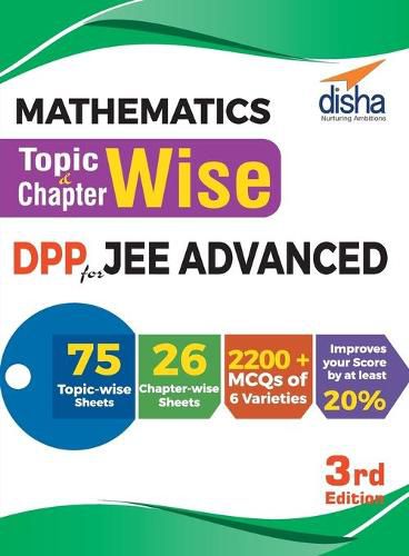 Cover image for Mathematics Topic-wise & Chapter-wise DPP (Daily Practice Problem) Sheets for JEE Advanced 3rd Edition