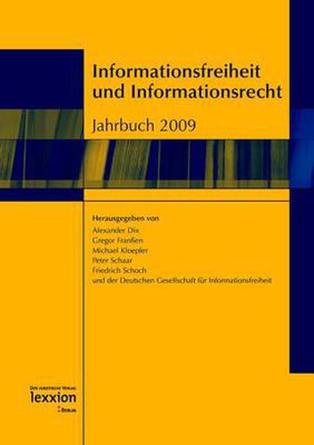 Cover image for Informationsfreiheit Und Informationsrecht: Jahrbuch 2009