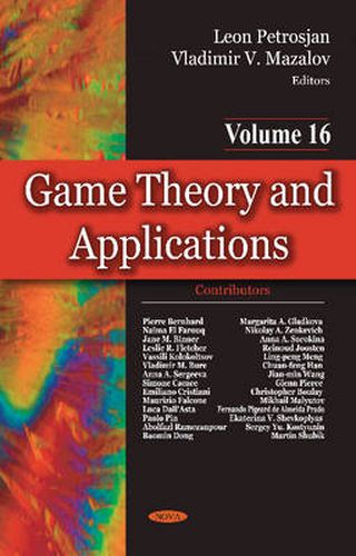 Cover image for Game Theory & Applications: Volume 16