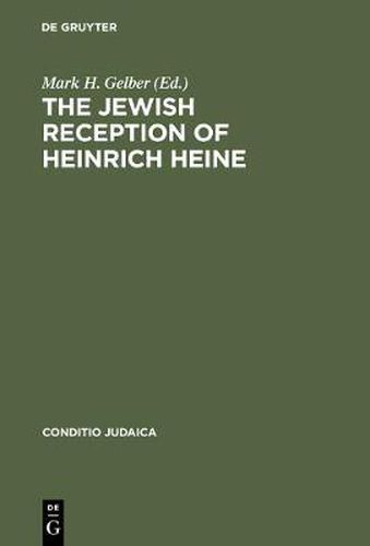 Cover image for The Jewish Reception of Heinrich Heine