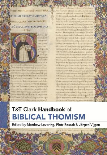 Cover image for T&T Clark Handbook of Biblical Thomism