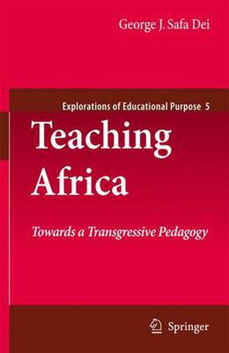 Cover image for Teaching Africa: Towards a Transgressive Pedagogy