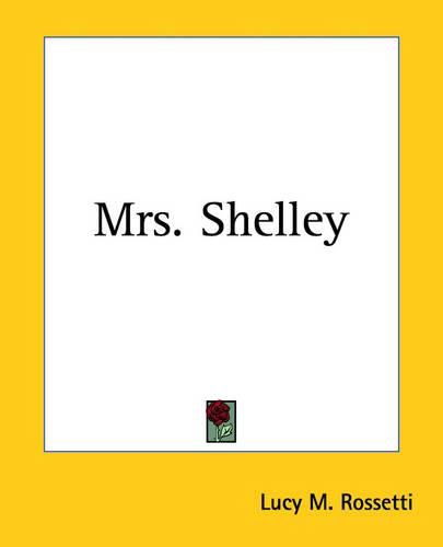 Cover image for Mrs. Shelley