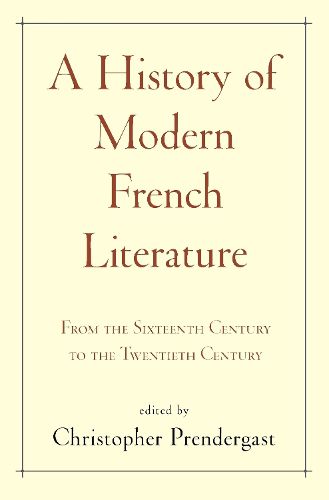 Cover image for A History of Modern French Literature