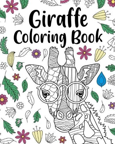 Cover image for Giraffe Coloring Book