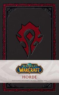 Cover image for World of Warcraft: Horde Hardcover Ruled Journal