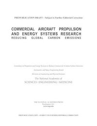 Cover image for Commercial Aircraft Propulsion and Energy Systems Research: Reducing Global Carbon Emissions