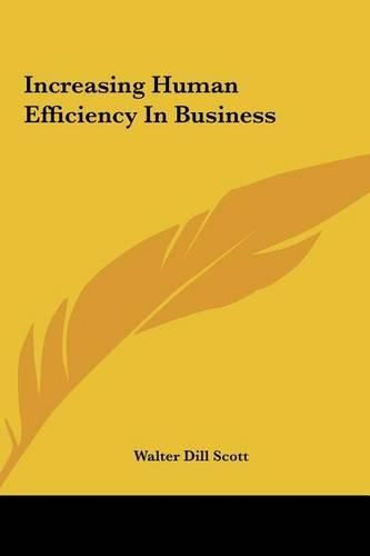 Increasing Human Efficiency in Business