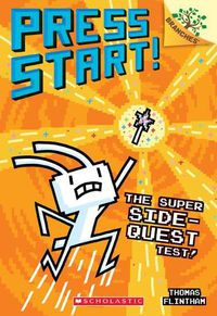 Cover image for The Super Side-Quest Test!: A Branches Book (Press Start! #6): Volume 6