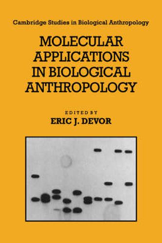 Cover image for Molecular Applications in Biological Anthropology