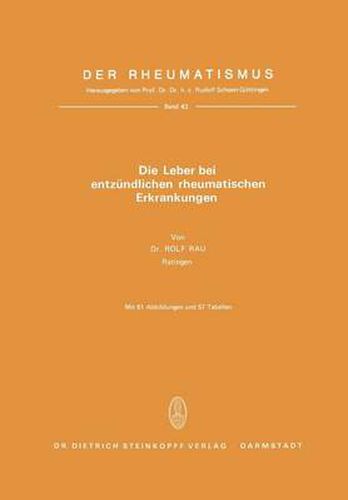 Cover image for Die Leber bei Entzundlichen Rheumatischen Erkrankungen