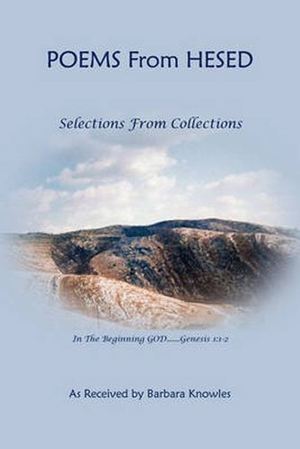 Cover image for Poems from Hesed Selections from Collections