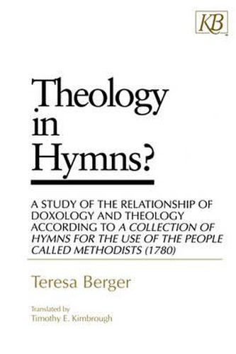 Cover image for Theology in Hymns?