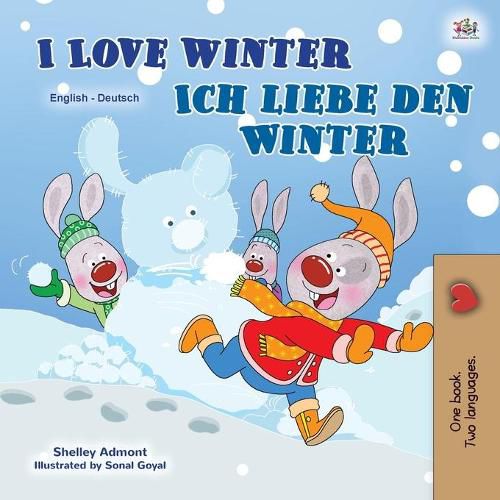 I Love Winter (English German Bilingual Children's Book)