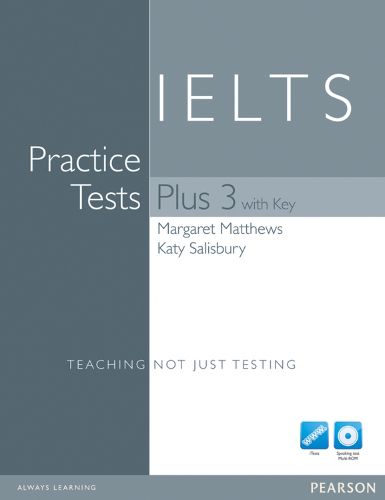 Cover image for Practice Tests Plus IELTS 3 with Key and Multi-ROM/Audio CD Pack