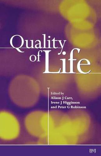 Cover image for Quality of Life