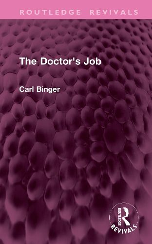 Cover image for The Doctor's Job