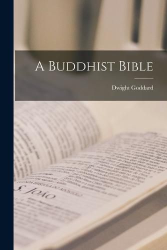 A Buddhist Bible