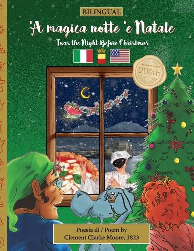 Cover image for BILINGUAL 'Twas the Night Before Christmas - 200th Anniversary Edition