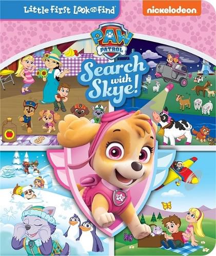 Cover image for Paw Patrol Search With Skye Little First Look & Find