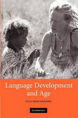 Cover image for Language Development and Age