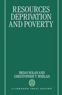 Cover image for Resources, Deprivation and Poverty