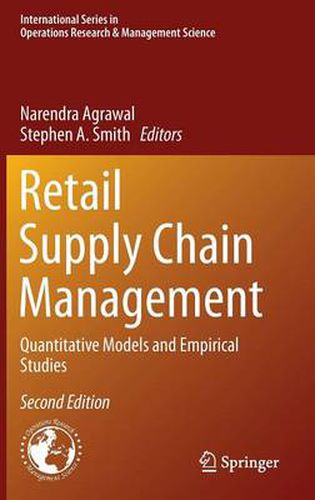 Cover image for Retail Supply Chain Management: Quantitative Models and Empirical Studies